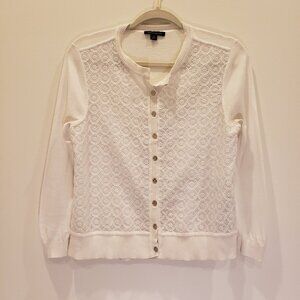 Tommy Hilfiger Palm Beach Ivy Button Up Sweater Size Medium